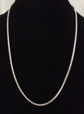 Pink Tennis Necklace & Free Gift